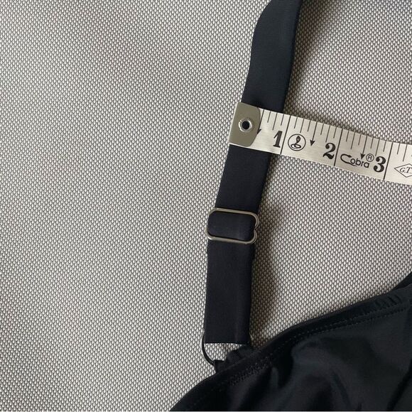 Cupshe NWT Black One Piece Bathing Suit Women’s Size Medium M - Picture 8 of 8